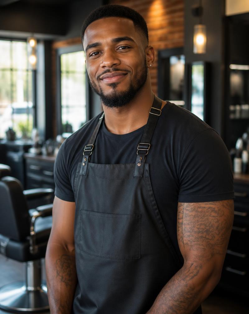 Andre Wells, Senior Barber at Heritage Barber Co.